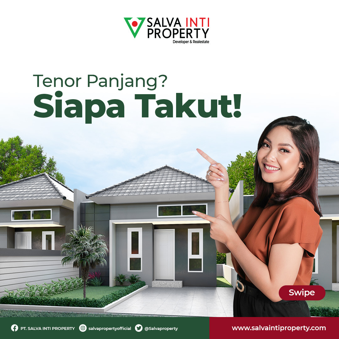 salvaproperty's tweet photo. Teman Salva ada yang tau ga kelebihan KPR atau cicilan dengan tenor panjang? https://t.co/e2mLBddKGz