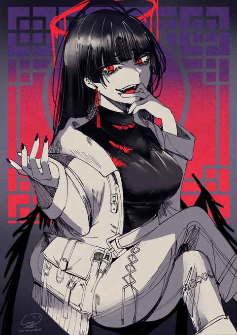 Day71シャンティ(SHANTI)#ブルアカ #剣先ツルギ #100日チャレンジ 