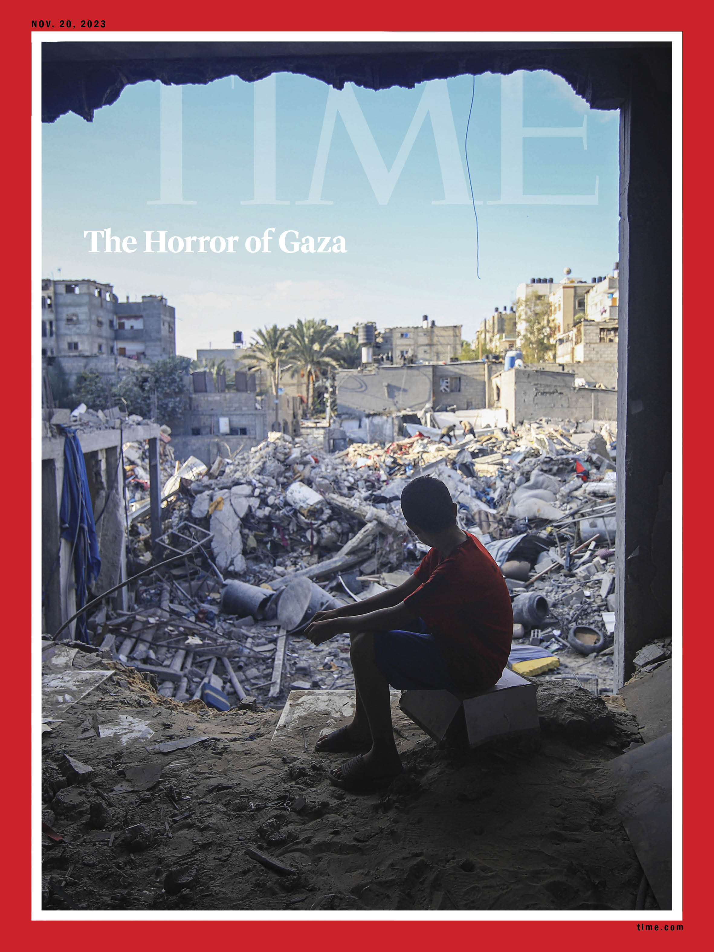 TIME on X: &ldquo;TIME&rsquo;s new cover: The horror of Gaza https://t.co 