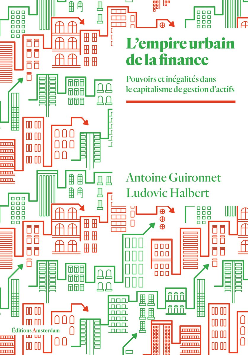 📖Ça y est, c'est dans les bacs : Antoine Guironnet (@urbanaute) et Ludovic Halbert, L'empire urbain de la finance. 
10 ans de recherches sur la financiarisation du capitalisme urbain réunies dans cet ouvrage.🤓
Et en plus, c'est publié chez les excellentes <a href="/amsterdam_ed/">Éditions Amsterdam</a> !