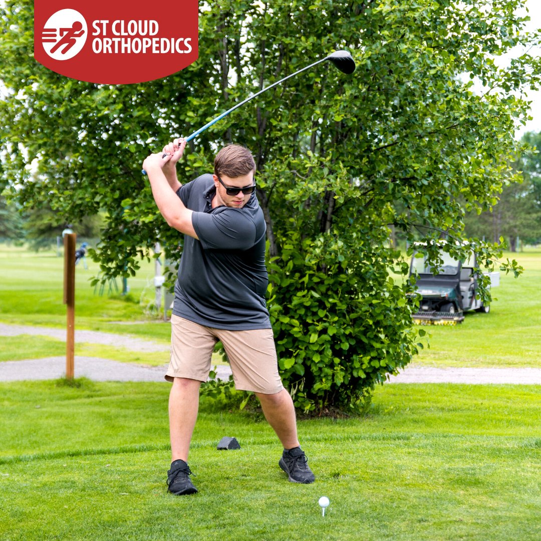 Shoulder pain doesn't stand a chance with St. Cloud Orthopedics. Our team of shoulder care specialists are here to help you regain strength and mobility. Let's get your shoulder back in the swing of things! #shouldercare #livebetter #stcloudorthopedics