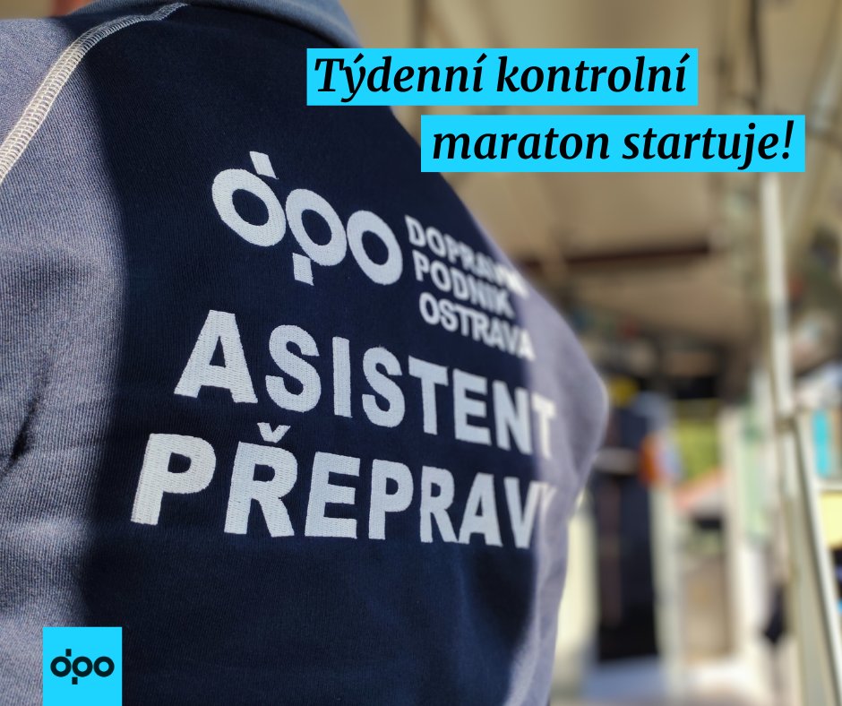 Každý den a noc až do 11. 11. se 12 týmů asistentů přepravy se strážníky 👮🏻‍♂️ zaměří na vytipované úseky a linky s nejvyšším počtem vyloučených pasažérů za šest měsíců. 
Bezpečnostních akcí nad rámec běžných kontrol proběhlo od začátku roku už sedm. Nyní startuje druhá týdenní. 🚏