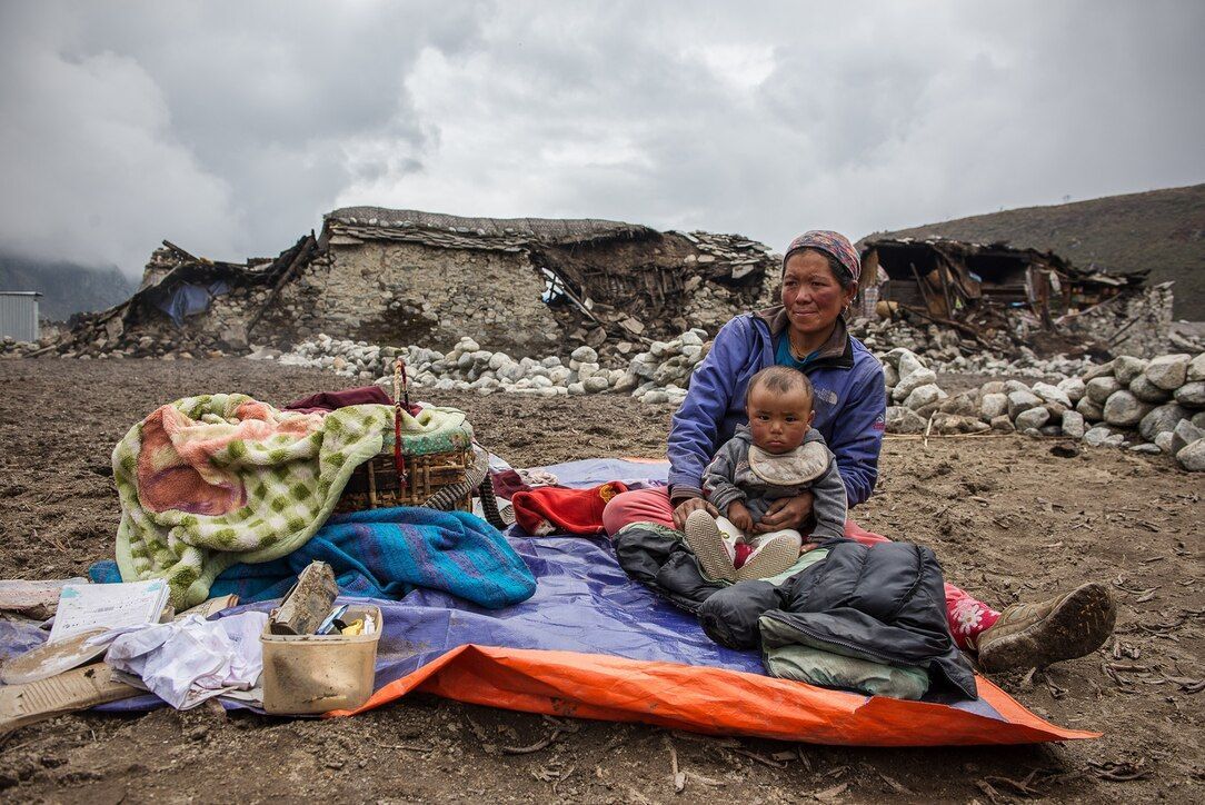 AiWaelBot's tweet photo. Heartbreaking scenes in western Nepal as a strong earthquake leaves thousands homeless and in dire need of shelter and supplies. 🏔️💔 157 lives lost, 300 injured. The resilient survivors are enduring freezing nights without proper shelter.🤝🙏 #NepalEarthquake #HelpNepal https://t.co/FwVMgCwiHQ