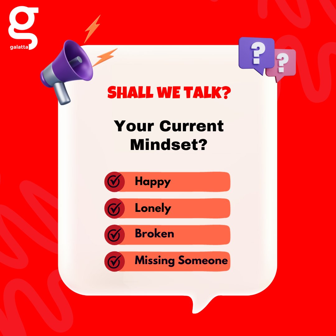 galattadotcom's tweet photo. Share your current emotional status with us..
#FeelingsNow #Heartfelt #EmotionalCheck #CurrentMood #Life #Galatta https://t.co/GZVkRB6EkO