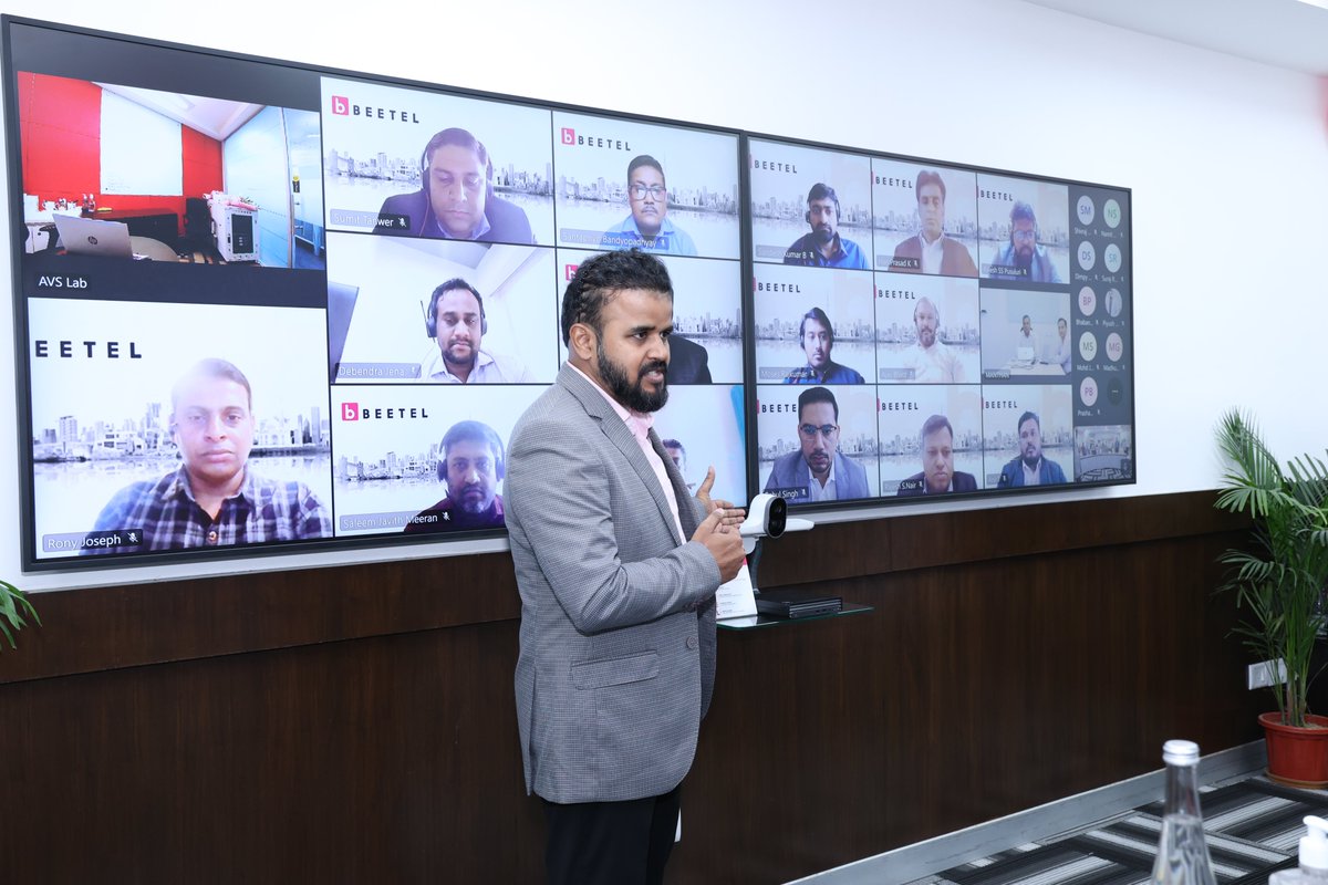 sanjeevc_1809's tweet photo. Presenting the #MicrosoftSignatureRoom, brought to you by #Beetel & powered by @Poly's innovative #MicrosoftTeams solutions. A game-changer that redefines how #Businesses will work in future. Kudos to our dedicated team and our partners at #poly & @MicrosoftTeams. #FutureOfWork https://t.co/jJhNHIFhue