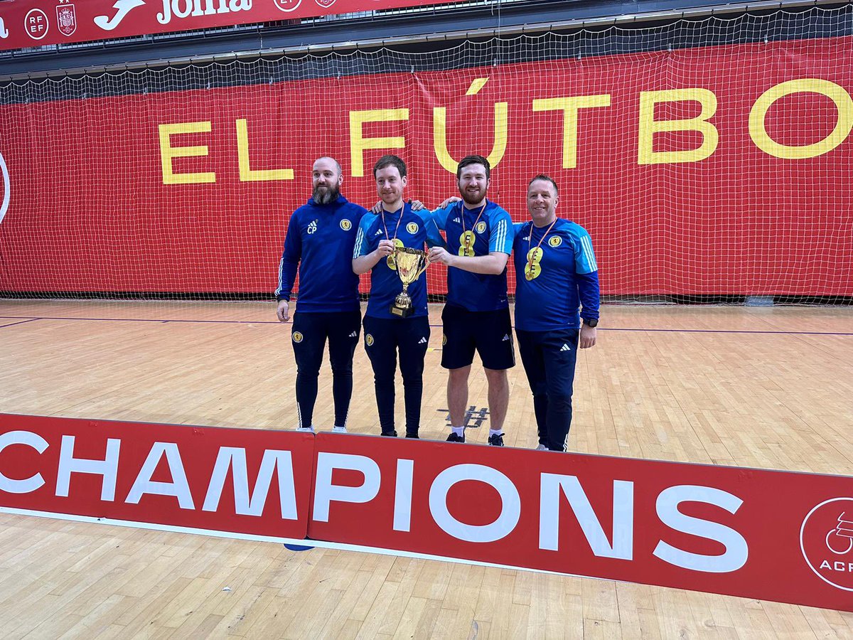 Scottish Powerchair Football Association tweet media