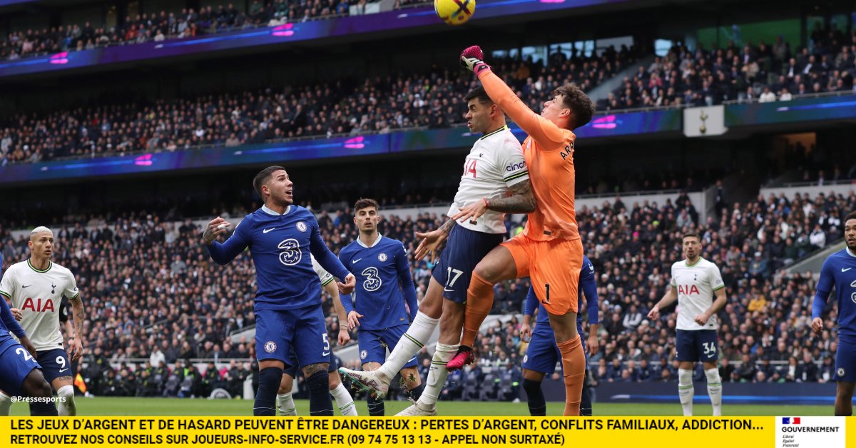 ⚽️Premier League
Rendez-vous à 21h pour le choc Tottenham - Chelsea. 
Les Blues arriveront-ils à remonter en coupe d'Europe ?
À vos paris▶️vu.fr/FfvvX