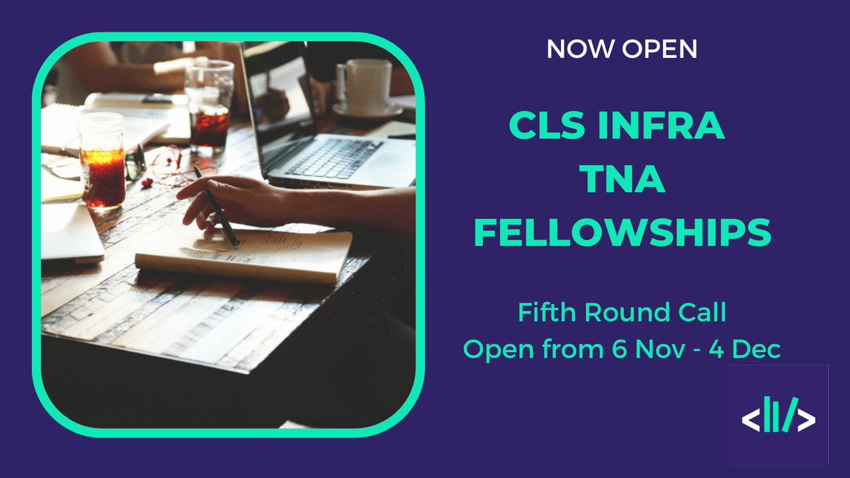 CLS INFRA | @CLSinfra@fedihum | @clsinfra.bsky (@clsinfra) on Twitter photo 📢#ClsInfraTna Fellowship applications are 🌟open now! 🌟
4-12 wk support, targeted network building, expert hands-on training.
➡️@mooreInst
➡️<a href="/CDHTrier/">Trier Center for Digital Humanities @tcdh@fedihum</a>
➡️<a href="/DH_Potsdam/">DH_Potsdam @dh_potsdam@hcommons.social</a>
➡️<a href="/ACDH_OeAW/">ACDH-CH</a>
➡️<a href="/CharlesUniPRG/">Charles University</a>
🗓️6 Nov - 4 Dec
Info & applications: clsinfratna.sciencescall.org 📢#ClsInfraTna Fellowship applications are 🌟open now! 🌟
4-12 wk support, targeted network building, expert hands-on training.
➡️@mooreInst
➡️<a href="/CDHTrier/">Trier Center for Digital Humanities @tcdh@fedihum</a>
➡️<a href="/DH_Potsdam/">DH_Potsdam @dh_potsdam@hcommons.social</a>
➡️<a href="/ACDH_OeAW/">ACDH-CH</a>
➡️<a href="/CharlesUniPRG/">Charles University</a>
🗓️6 Nov - 4 Dec
Info & applications: clsinfratna.sciencescall.org