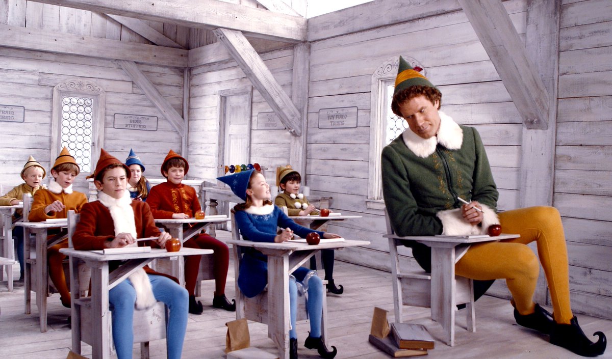 PopCrave's tweet photo. 'Elf' was released 20 years ago. https://t.co/KvU3Zk1OUz