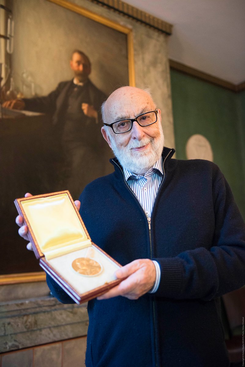 Why do particles have mass? François Englert proposed a theory about the existence of a particle that explains why other particles have a mass. In 2012, the theory was confirmed when <a href="/CERN/">CERN</a> laboratory discovered the Higgs particle. Englert shared the Nobel Prize with Peter Higgs.