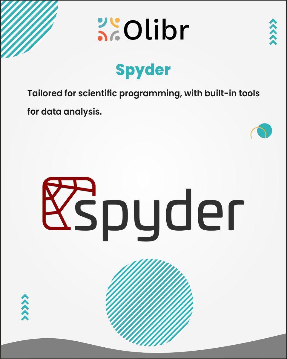 Olibrcom's tweet image. Discover the ideal IDE to make your #Pythonjourney smooth and efficient. 💻🐍
Share your favorite IDE and your thoughts on it! 🧑🏻💻
Feel free to share your insights and experiences. 📈
And don't forget to follow olibr for more tech insights. ✅
#pythonprogramming