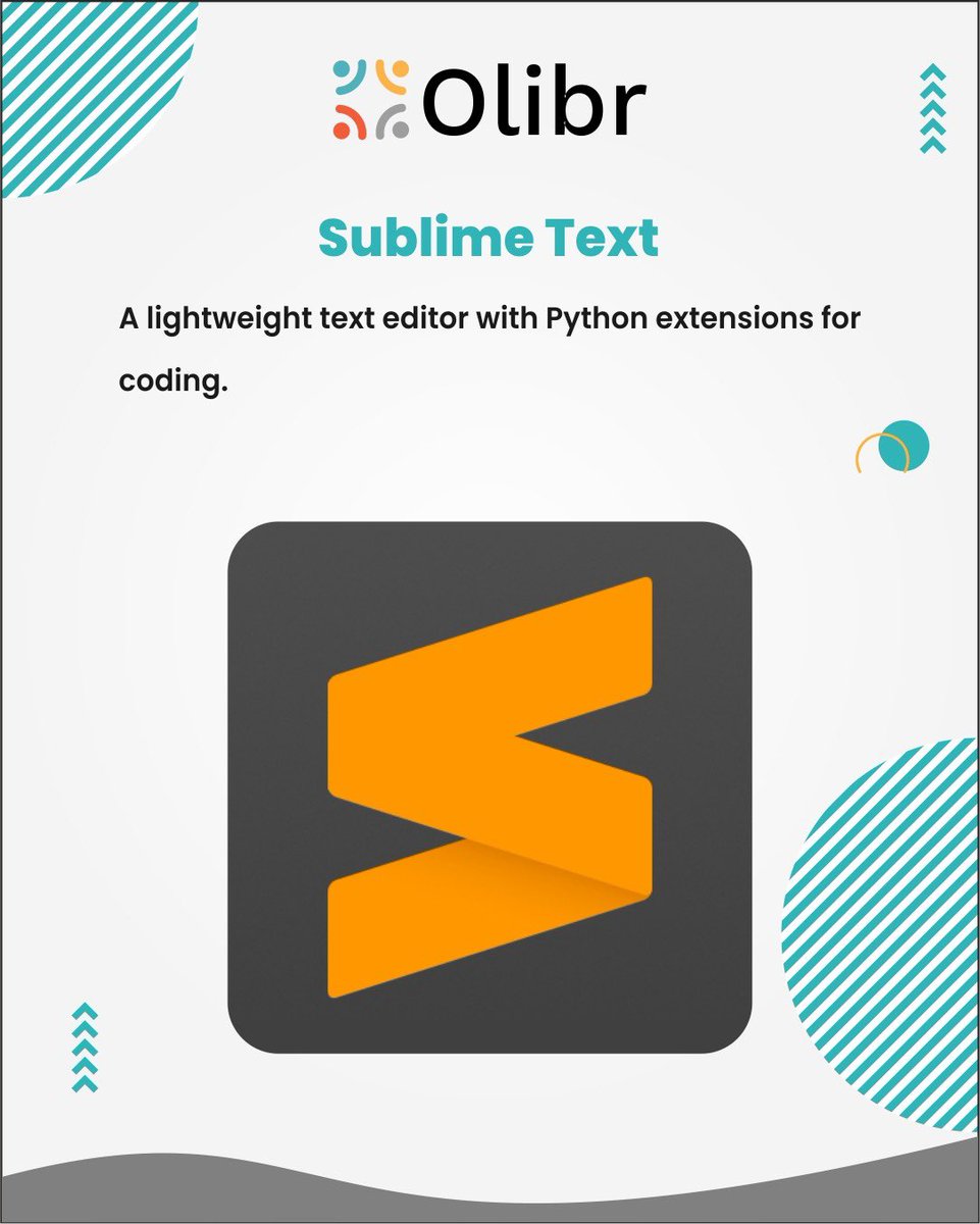 Olibrcom's tweet image. Discover the ideal IDE to make your #Pythonjourney smooth and efficient. 💻🐍
Share your favorite IDE and your thoughts on it! 🧑🏻💻
Feel free to share your insights and experiences. 📈
And don't forget to follow olibr for more tech insights. ✅
#pythonprogramming