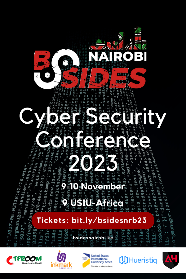 🔊 PSA🔊 Ticket Sales close tomorrow. If you haven't got your ticket. Kindly get it now. bit.ly/bsidesnrb23