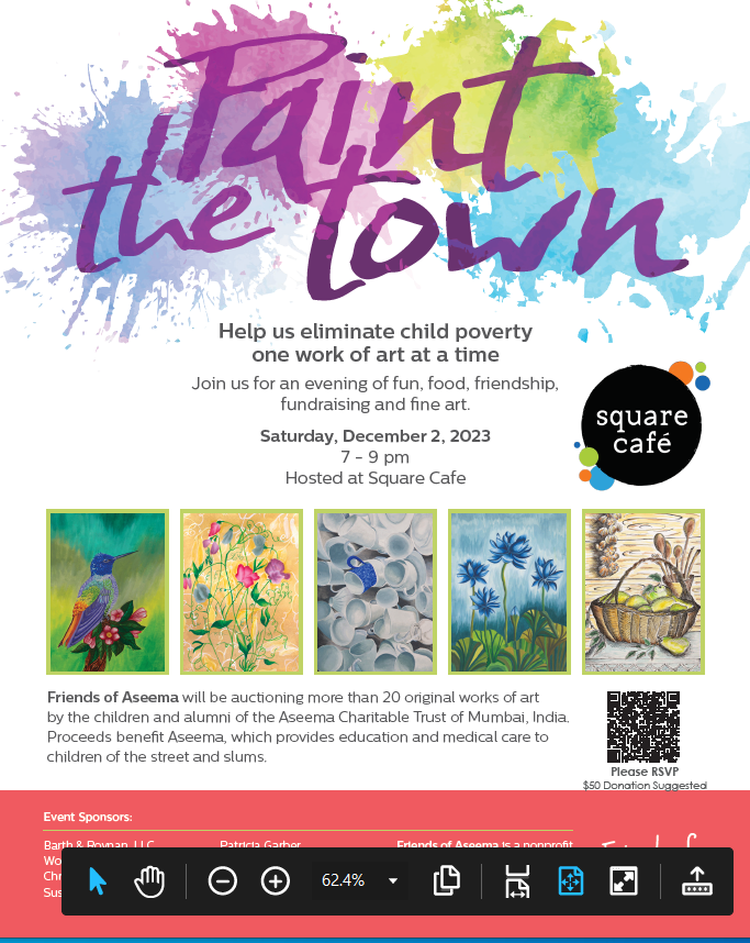FriendsofAseema's tweet photo. ART IS FOR EVERYONE
The New York Times today says out-of-reach art auctions are hot reality TV. INSTEAD, JOIN US to celebrate and purchase art made by children young people in extreme poverty. Sales benefit the Aseema schools that taught them.
#ARTFORALL #EDUCATIONFORALL #DONATE https://t.co/5SJDxqsvtW