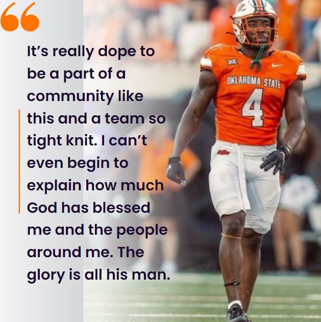 Great quote from Nick Martin about how close this team is, and what it's like being a part of Oklahoma State. Big thanks to Nick for sharing some of his thoughts with O-State Daily. #GoPokes #OkState #CowboyFootball #PistolsFiring
