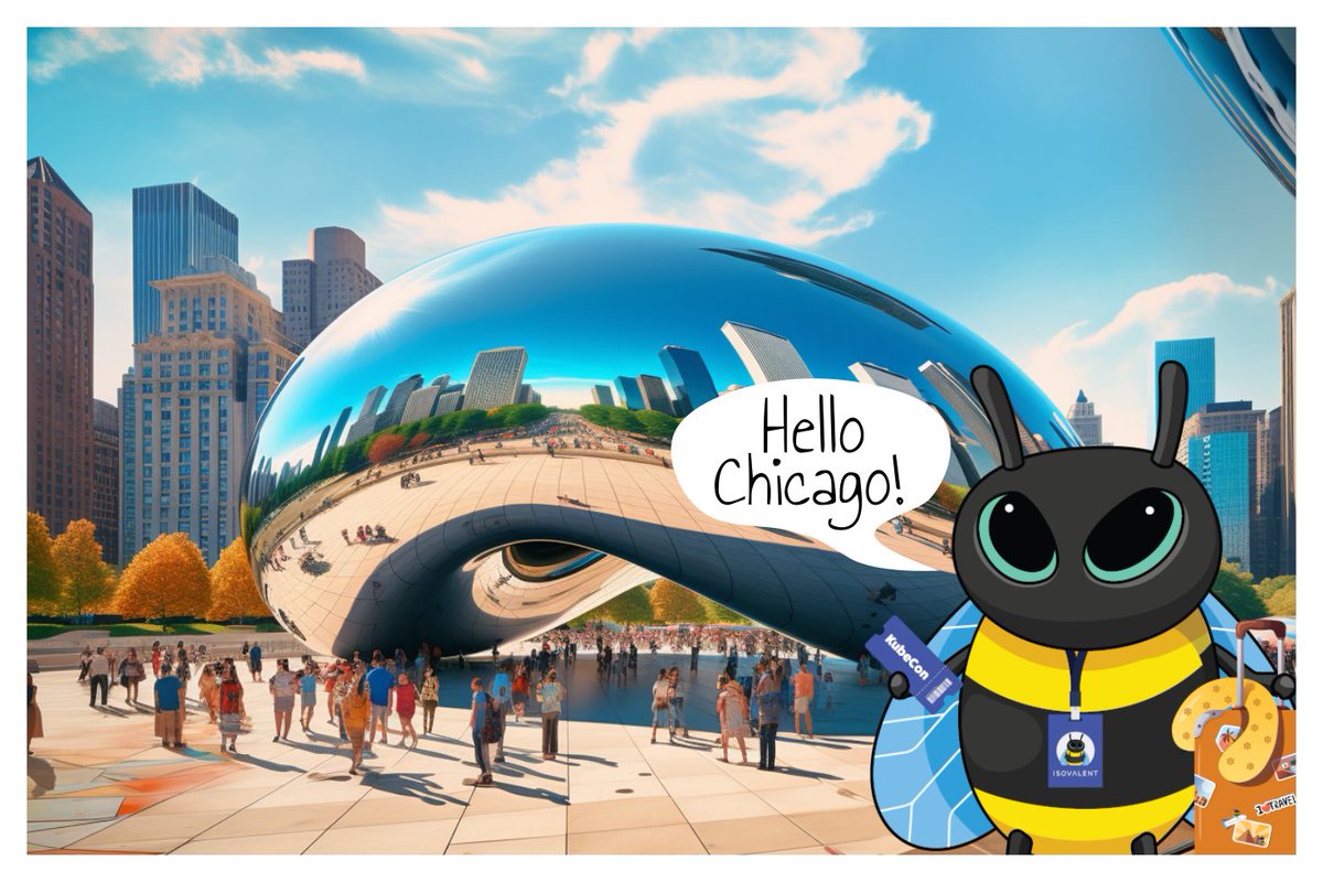 Guess who's back and BUZZING with excitement for KubeCon... Our eBee! If you spot our bee buzzing around, be sure to hive-five or capture a sweet snapshot to share with us! 🐝 📸 #KubeCon