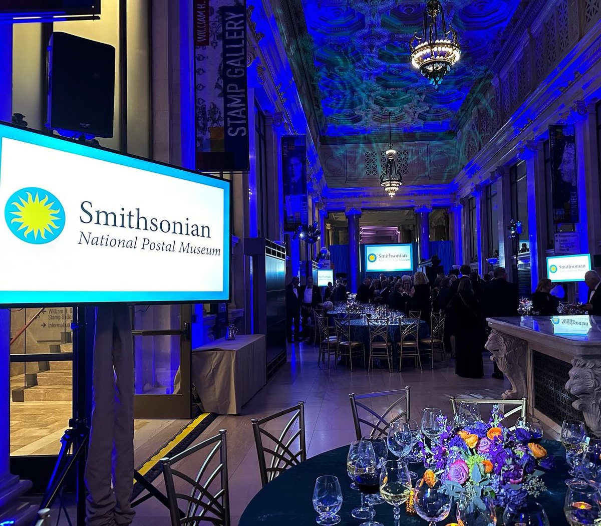NobleSpiritLLC's tweet image. This past weekend, our team traveled to Washington DC to attend the Smithsonian Philatelic Achievement Awards Gala at the @PostalMuseum. A big congratulations to the award winners and to the museum for hosting a marvelous event on its 30th anniversary.
