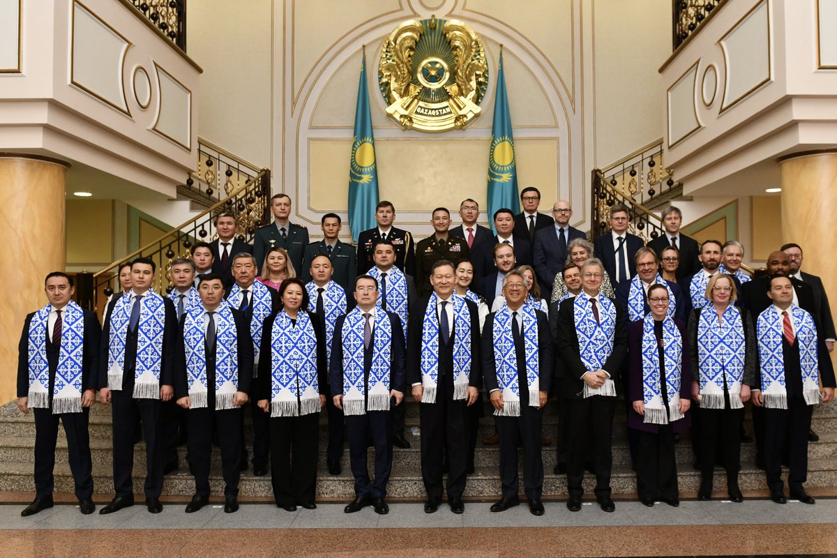 MFA_KZ's tweet image. The 5th anniversary meeting of the Kazakhstan – U.S. Enhanced Strategic Partnership Dialogue (ESPD) between🇰🇿and🇺🇸took place today. Kazakhstan is the only country with the status of the enhanced strategic partner of the United States in Central Asia.
🔗 gov.kz/memleket/entit…