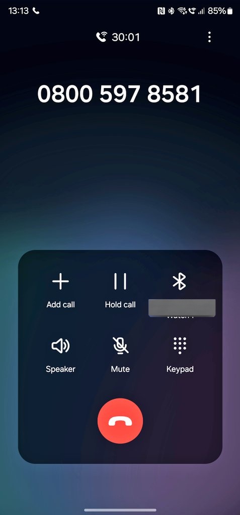 PunkyUK's tweet photo. @ao currently almost 35mins in waiting to make a complaint about AO CARE. Nice tactics to discourage that, just don't answer your phones 😒 https://t.co/7WZYkPuXad