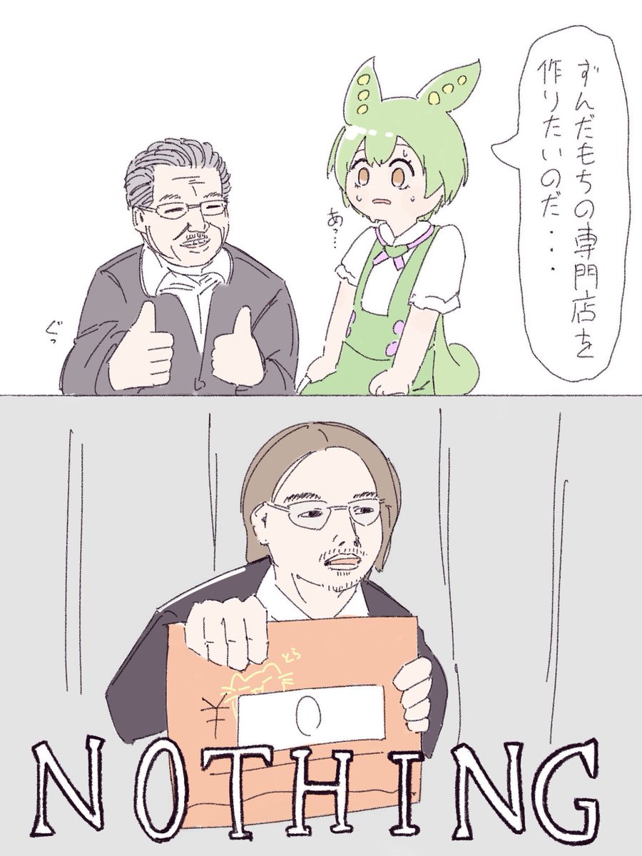 虎とずんだもん 