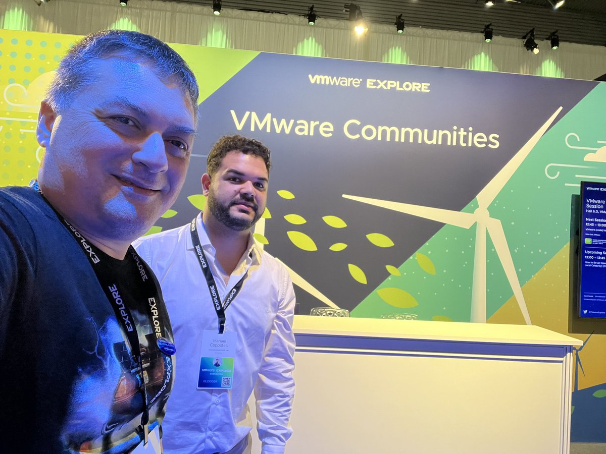 I love the <a href="/VMware/">VMware</a> Community Team! <a href="/vCommunityGuy/">Corey Romero, Sr. Community Manager at VMware</a> <a href="/cami_hough/">Cami Hough</a> <a href="/NoellGrier/">Noell Grier</a> <a href="/techadvoguy/">Brian Chang</a> <a href="/ericnipro/">Eric L Nielsen</a> <a href="/JuliaBKlaus/">Julia Klaus</a> Marina Quilez-Fornier, Rebecca Moreland, <a href="/TheBrianGraf/">Brian Graf</a>, Jean Williams, Sunnary Sam <a href="/vFrankyB/">Franky Barragan</a> #tanzuvanguard #vmtn #vexpert #vmwarecode #vmug  communities.vmware.com