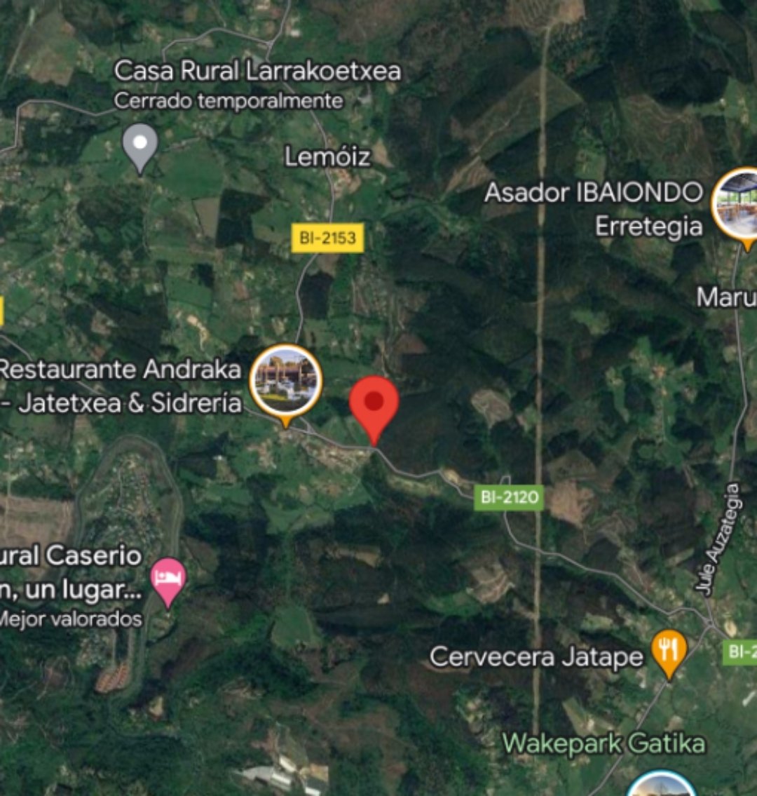 BomberosBizkaia's tweet image. Accidente de tráfico, camión implicado, Bi2120 Andraka #Lemoiz #Bomberos en camino
Trafiko istripua, kamioi bat inplikaturik, Bi2120 Lemoizen #Suhiltzaileak bidean
@trafikoaEJGV