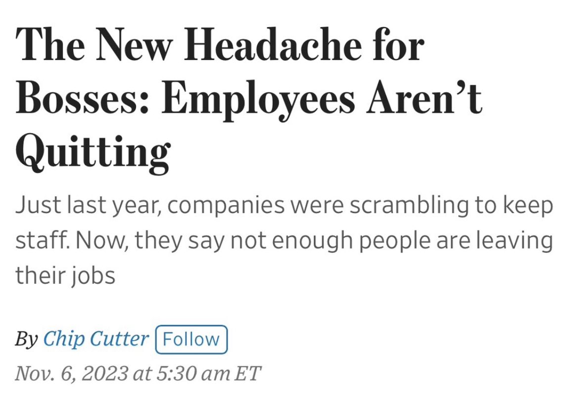No one wants to stop working anymore 😩