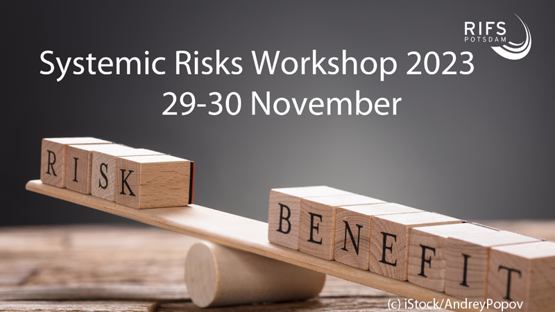 Join us in #Potsdam for our interdisciplinary Systemic Risks Workshop 2023: Concepts, Methods and Cross-cutting Issues on 29-30 Nov.! Unique opportunity for scientists to become a part of the developing Systemic Risk community.
➡️rifs-potsdam.de/en/events/invi…