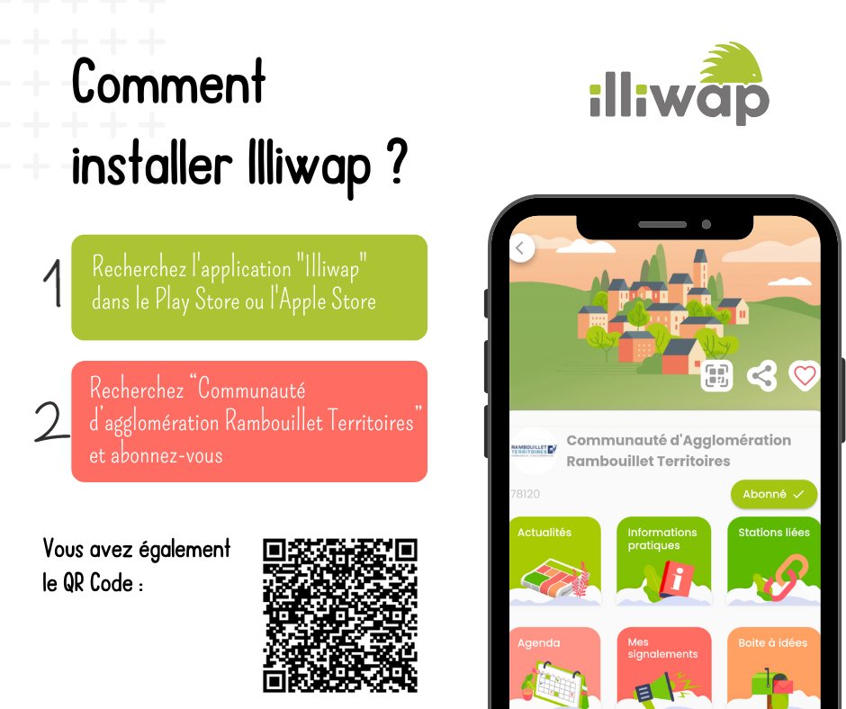 Agglo_RT78's tweet image. 📲 [#agglo] Connaissez-vous l'application Illiwap ?

#Illiwap est l'#appli citoyenne de référence sur le territoire français !

📌 Restez informés régulièrement des événements et actions de RT sur le territoire.
📌 Recevez des notifications en cas d'alertes diverses.