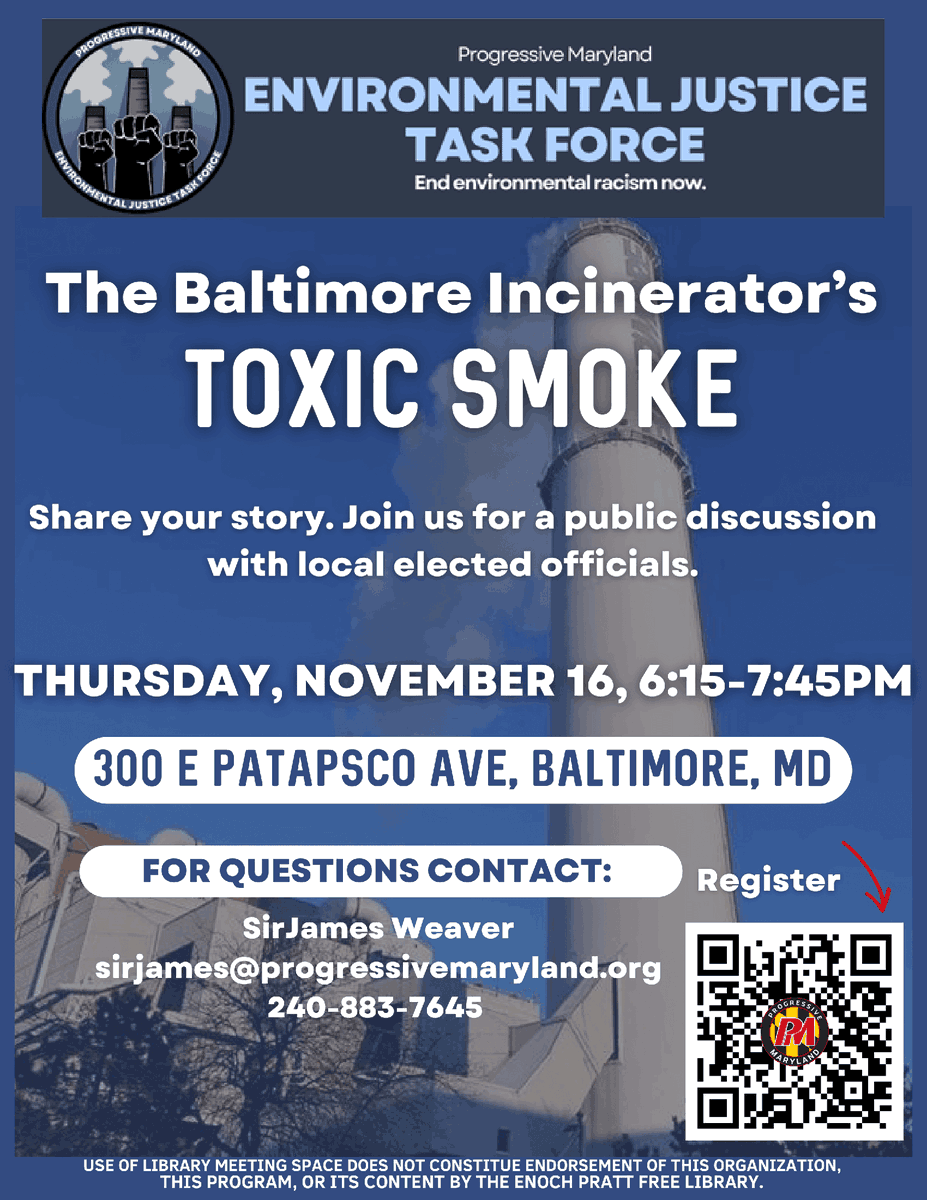 How can burning trash be considered clean? This became a reality in 2011 after Maryland legislators placed incineration in the state's clean energy program that includes solar and wind turbine power. This is why our tax dollars contribute to the wealth of incineration that causes