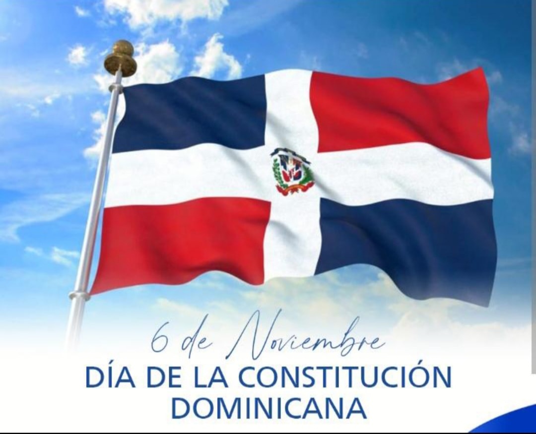 ¡Hoy celebramos con orgullo el Día de la Constitución Dominicana! Esta carta magna es la base de nuestra democracia y derechos. 🇩🇴📜 #ConstituciónRD #Democracia #independencia #RD #constitucióndominicana