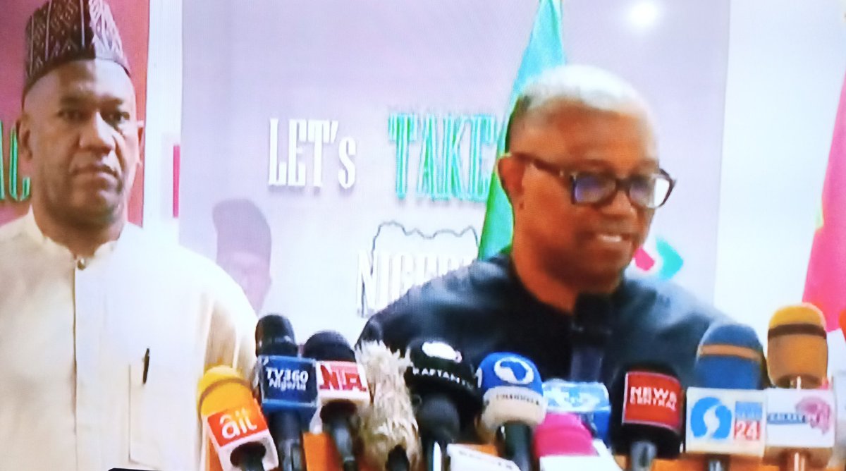 The Supreme Court judgment is a show of unreasonable force against Nigerian citizens! 

— Peter Obi x Datti Baba Ahmed World Press Conference.