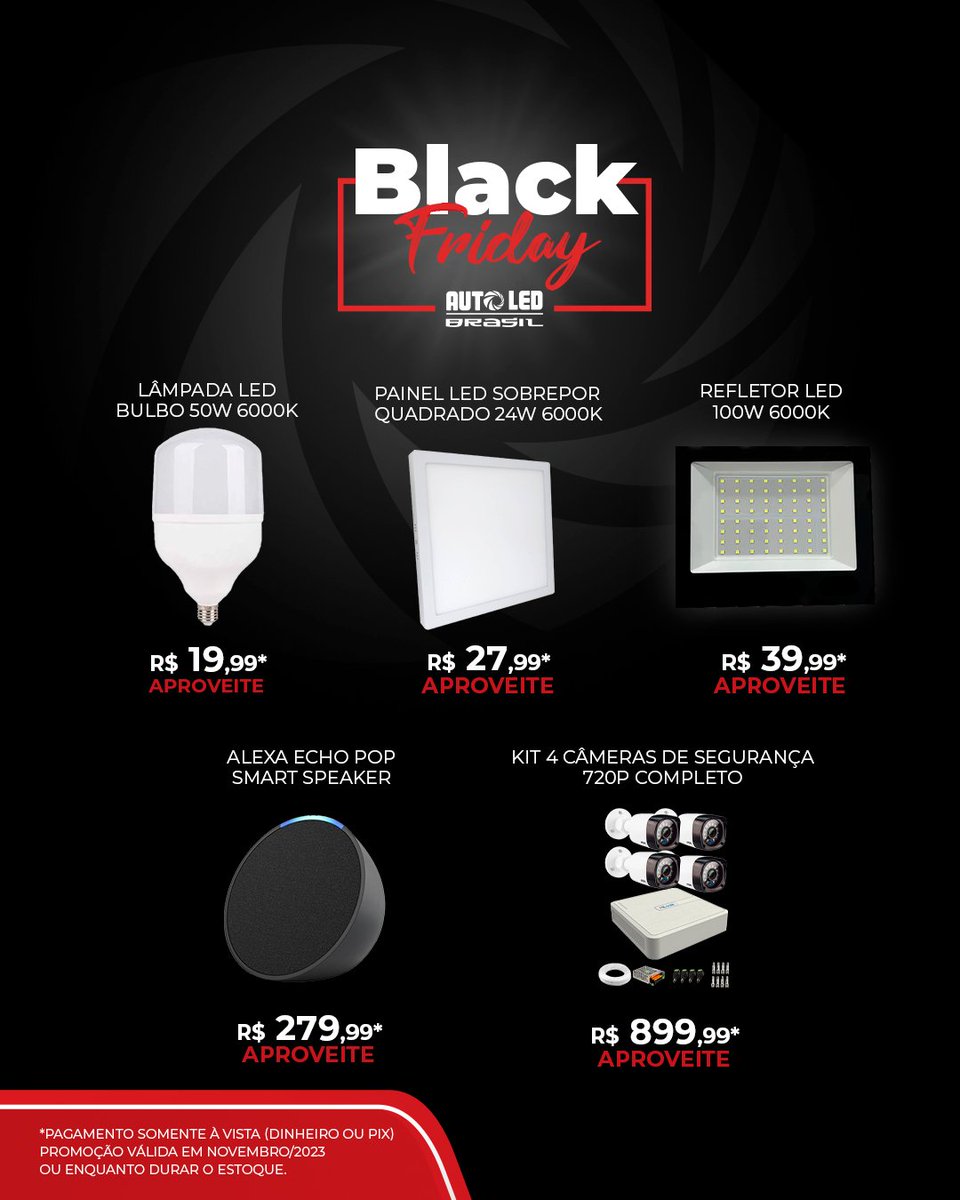 AutoledBrasil's tweet image. A Black Friday aqui na loja continua!!!
E com os melhores descontos para você.

 Pagamento somente à vista (dinheiro ou pix)
Promoção válida em Novembro/23 ou enquanto durarem os estoques.

Mais informações:
📱(12) 3105-6961
📞(12) 3105-6183

#autoled #virtuabrasil #blackfriday
