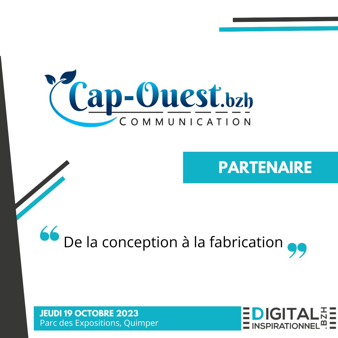🤝🏼Partenaire du Digital Inspirationnel🤝🏼

CAP OUEST est partenaire de la quatrième édition de Digital Inspirationnel.

Un grand merci à eux pour la réalisation des tote-bags du Digital Inspirationnel.🎨