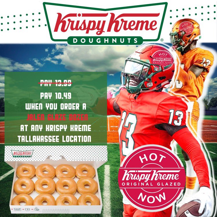 Can’t Beat This Deal!!🍩🍩 Go Get A Jalen Glaze Dozen!