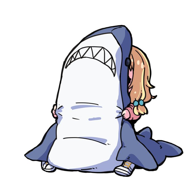 「shark costume」 illustration images(Latest｜RT&Fav:50)