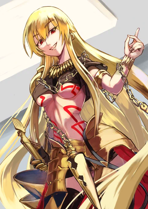 #ギルガメッシュ #女体化次のボックスイベントこんなのよくない?女帝ギルガメッシュどれだけの人が知ってるかな? 