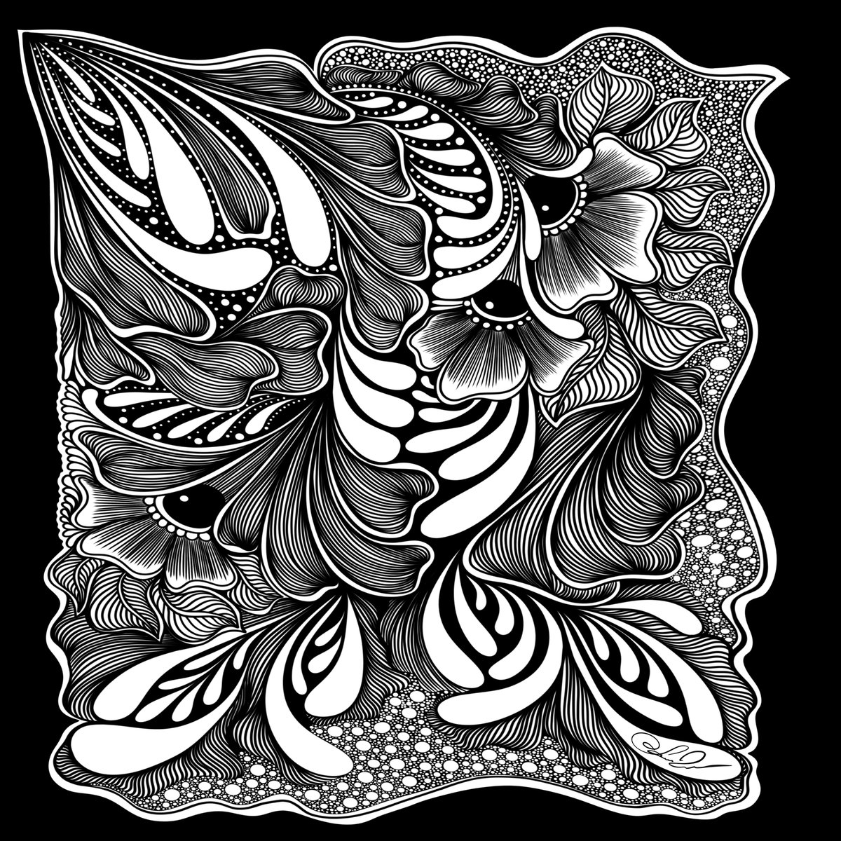 GM &amp; Happy Monday!

Wish you all a beautiful day -full of amazing possibilities! 

Believe in your art as badly as you want to breathe! 
My conviction in my art is undeniable.

Cascading Blooms
Waiting to be discovered by you.
👇