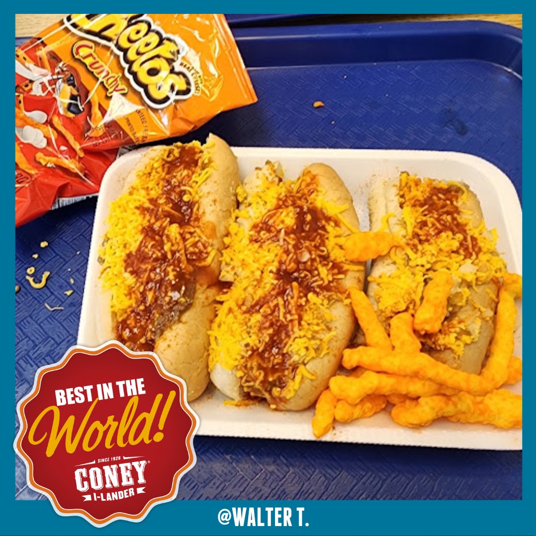 ConeyILander's tweet photo. You know what would make today better?

Coneys. The answer is always coneys. https://t.co/Wz5kTxjroW