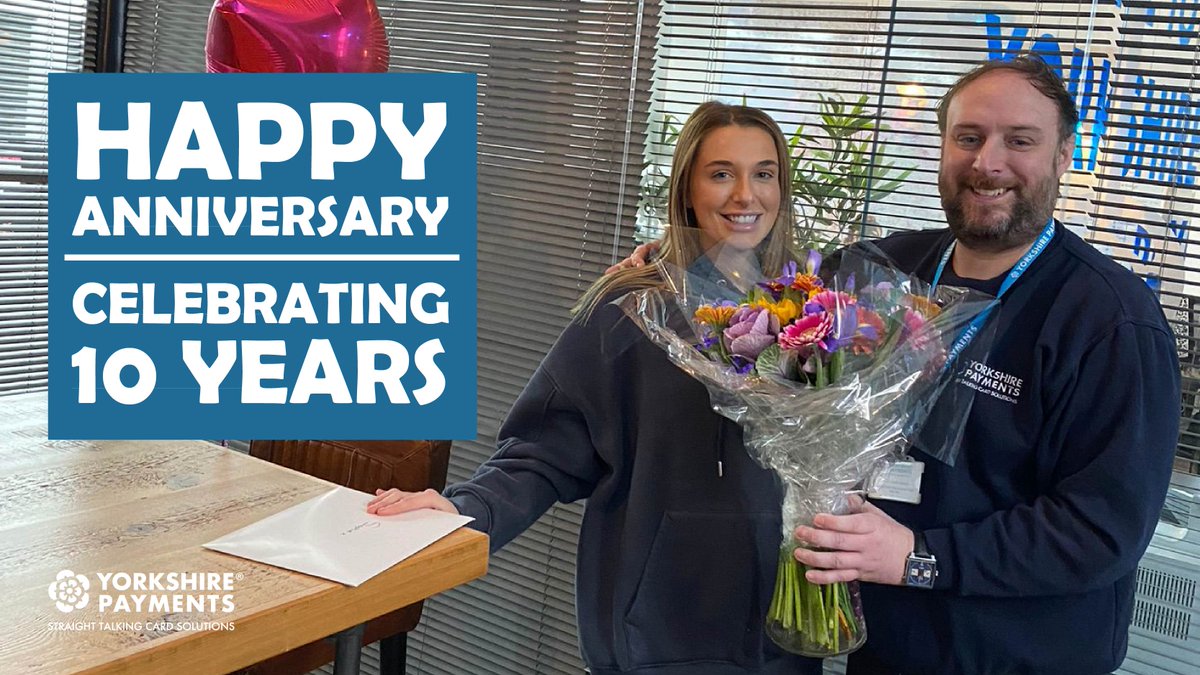 As part of our anniversary #celebration we asked our Application Manager, who is also celebrating her 10 year work #anniversary, what she had to say about her 10 years working with Yorkshire Payments and how it all started. See her journey here:
yorkshirepayments.com/my-journey-wit…
