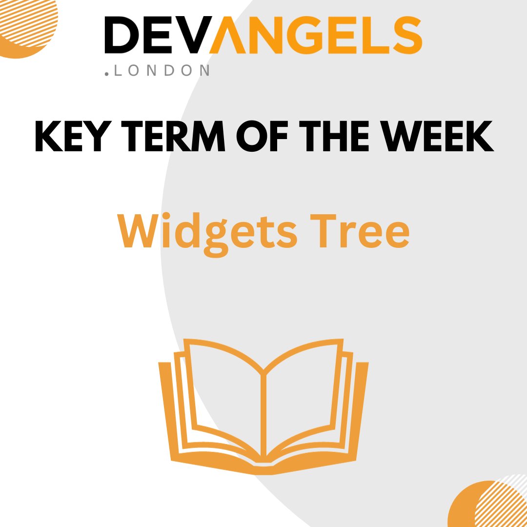 DevAngelsLtd's tweet image. The language used in mobile app development can be tricky, so we are going to post weekly explainers to get you up to speed.

Next up is &apos;Widgets Tree&apos;.

#flutterexpert #appdevexpert #appdev #flutter #flutterdev #dart #mobileapp #mobileappdevelopment