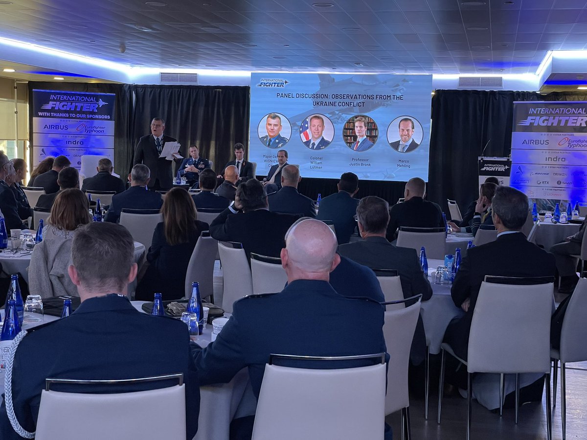 dennisluyt's tweet image. At #IFC2023 in Madrid with the @topaces team. Important discussions on #NATO Fighter Operations, both ongoing and future, and the role industry needs to play to help Airforces win. And great catching up with friends and partners in the Defence Aerospace sector.