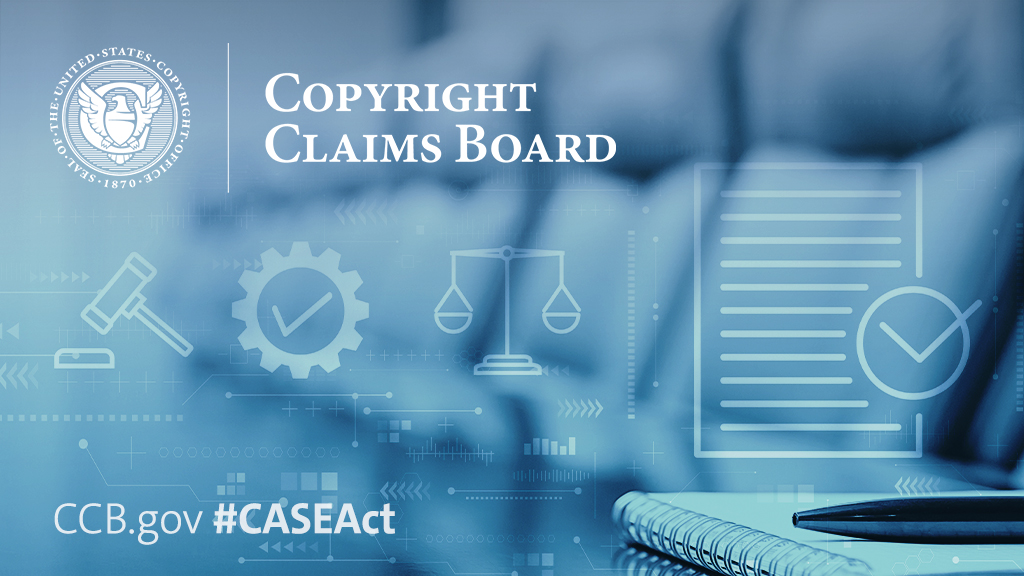 CopyrightOffice's tweet photo. In our newest blog post, we revisit a conversation with the Copyright Claims Boardโs Copyright Claims Officers about the first year of the Boardโs work and share updated statistics through October 2023. Dive in here: https://t.co/MDuXPgjPzk #CASEAct https://t.co/jUCTAMeGd8