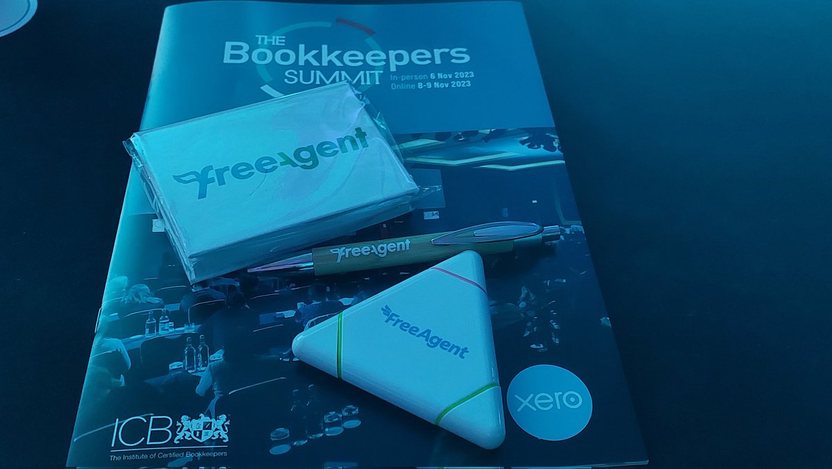 bookkeeping_hub's tweet photo. Having a great time at the #bookkeepersSummit meeting up with my team and new friends. @freeagent thankyou for the lovely swag! @ICBUK https://t.co/0aDQugG9zv