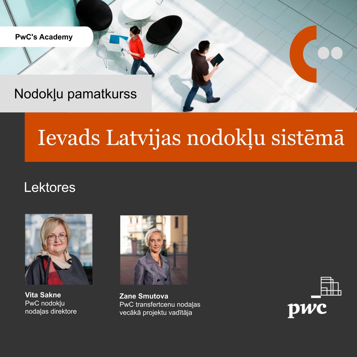 PwCLatvija's tweet photo. PwC’s Academy 8. novembrī atklās pirmo “Nodokļu pamatkurss” nodarbību "Ievads Latvijas nodokļu sistēmā", kur dalībnieki gūs ieskatu Latvijas nodokļu sistēmā, kā arī apskatīsim jaunumus nodokļu administrēšanas un kontroles pasākumos.
 https://t.co/XGvpsWv36H
#NodokļuPamatkurss https://t.co/rZ4boyYwSE
