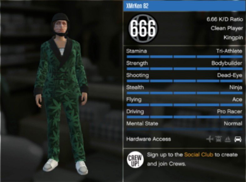 IlMrKen's tweet photo. 🚨GIVEAWAY GIVEAWAY 🚨

🔥Next Gen Account 
🔥Must wait 30 days to transfer

👀How to Win?
✅Mist follow @IlMrKen 
❤️Must Like this tweet

Good luck everyone❗️❕❗️

Account have the following:
🏃‍♂️Male 6666 Fast Run
🏃‍♀️Female 666 Fast Run
💪Both Max stats
👕40 fits (20 Each)��
🚗500+ Cars total
🛩️Modded Planes
🔫KD 6.66
💰Money 7.9B
🏢All properties bought
🎁New GS Unlock
😅And more 

⛔️Disclaimer: I neither sell nor trade.