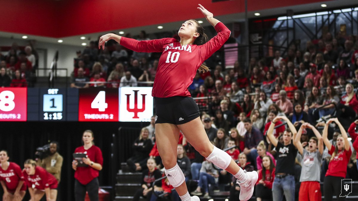 Indiana Volleyball (@indianavb) on Twitter photo 61 aces on the season for <a href="/CamrynHaworth/">Camryn Haworth</a>!
Most in the NCAA ✅
Most by an IU player since 1995 ✅
Most by a Big Ten player since 2014 ✅ 61 aces on the season for <a href="/CamrynHaworth/">Camryn Haworth</a>!
Most in the NCAA ✅
Most by an IU player since 1995 ✅
Most by a Big Ten player since 2014 ✅