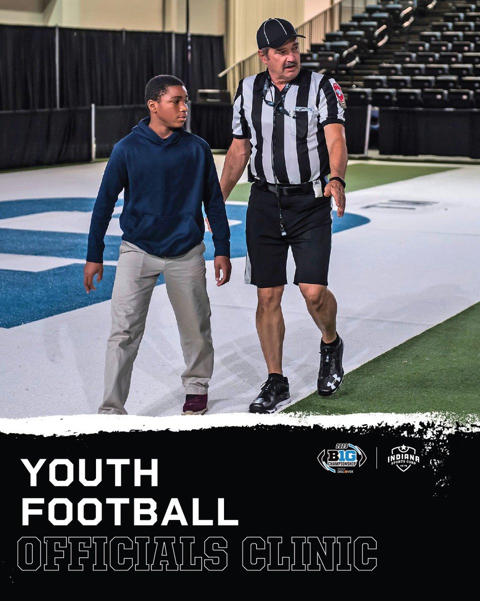 2023 Big Ten Football Officials Clinic! This is a great opportunity to learn and gain experience as a new official!  Sign up Here:
forms.office.com/Pages/Response…