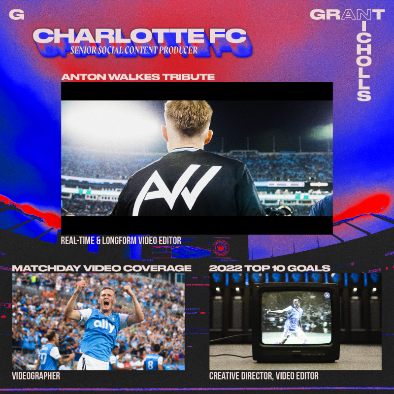 grantanicholls's tweet photo. hey

i got fired a bit ago, without warning/explanation/severance

here’s my portfolio

i’m really proud of what i’ve accomplished so far

now i'm ready to take your team/brand/project/idea to the next level
