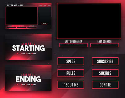 ClaraSmith69739's tweet photo. "Elevate your Twitch stream with custom overlays, banners, and more. Enhance your visual appeal and leave a lasting impression on your audience!#Fluid #commissionsopen #twitch #kick #youtube #twitchaffiliate #kickstreamer #smallstreamer #livestream #kickaffiliate Ref From Web https://t.co/CjZs881Vi1